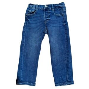Zara Blue Denim Jeans The Regular Pant Straight Toddler Boy Size 3/3T